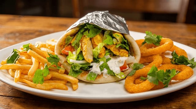 Grilled Chicken Gyro.