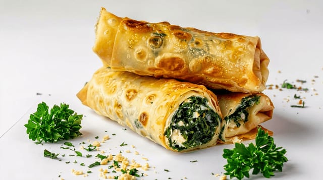 Spinach Roll.
