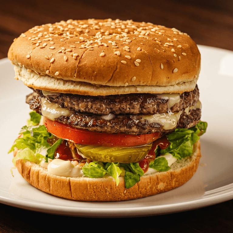 Indulge in Our Cheeseburger