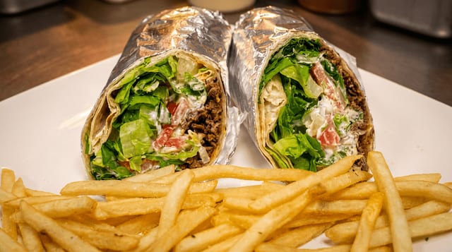 Steak Wrap.