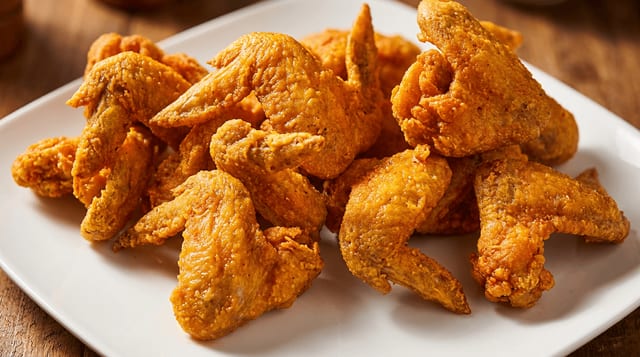 4 Chicken Wings.