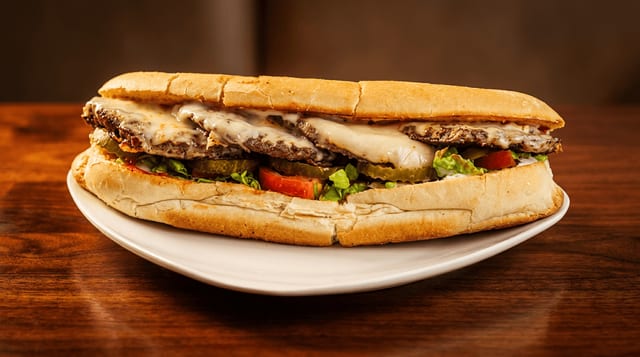 Cheeseburger Sub.