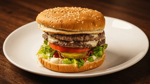 Double Cheeseburger.
